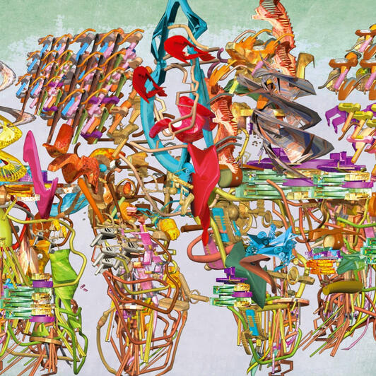 Stretched into an Infinite Vapor of Spectral Resonance